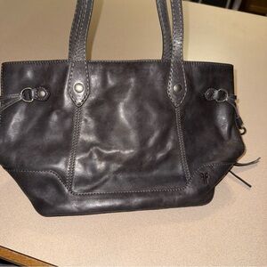 Frye gray Leather shoulder bag